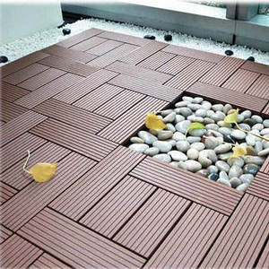 Giá cả cạnh tranh ngoài trời lồng vào nhau <span class=keywords><strong>decking</strong></span> <span class=keywords><strong>WPC</strong></span> gạch lát sàn ban công DIY gạch gỗ composite boong - Product Image 2