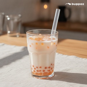 Boba prêt à manger, couleur pêche Popping, 9 pouces - Product Image 3