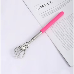 Metal <b>Back</b> Massage Gift for Female Durable Scratcher <b>Back</b> Scratching Itching Telescoping Massage Tool With Plastic Handles - Product Image 3