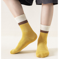 Chaussettes de sport en coton jacquard à rayures léopard pour hommes adultes, personnalisables avec logo, fourniture directe usine