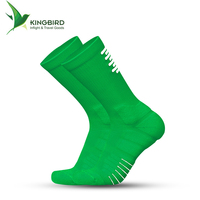 Chaussettes de sport montantes unisexe pour homme, tricotées, rayées colorées, hiver, écologiques, antidérapantes, respirantes, à compression, pour le basketball