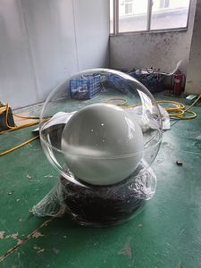 Couverture d'affichage sphérique personnalisée, grande installation artistique en acrylique en forme de pyramide pour aquarium sphérique - Product Image 6