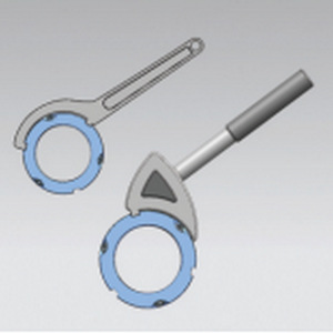 Tuerca de Bloqueo de Precisión de Acero Inoxidable 304 con Acabado Plateado para Reemplazo, Reparación y Personalización - Product Image 3