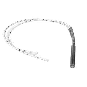 É<span class=keywords><strong>l</strong></span>ément chauffant tubulaire SS321 personnalisable pour extrudeuse de plastique, avec câble de raccordement externe, pour machine de soufflage - Product Image 1