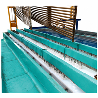Usine d'anodisation d'aluminium clé en main avec ligne de traitement de surface automatique et de revêtement par électrophorèse