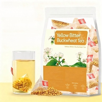 Sachets de thé aux fleurs aux saveurs naturelles chinoises OEM en vrac, jaunes, 150g (30 sachets de 5g), température normale, aide au contrôle de la glycémie
