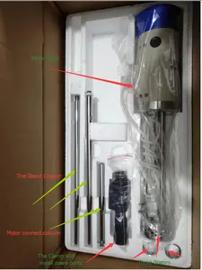 Analoges Design 40L Kosmetik creme Mixer Rotor Stator Homogen izer Lab