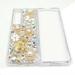 Nueva Funda para Teléfono Celular con Diamantes Brillantes en 3D Hecha <span class=keywords><strong>a</strong></span> Mano para <span class=keywords><strong>Samsung</strong></span> Z Fold 6 5 4 3 2 - Product Image 1