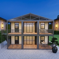Maisons miniatures modulaires préfabriquées modernes en conteneurs, panneaux sandwich, assemblage rapide, pour hôtels et salons, support de construction, personnalisation OEM