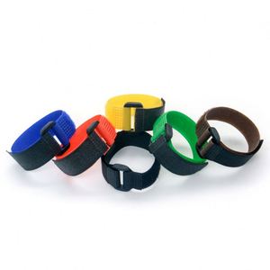 Custom Printed Elastic Various Colors 100% Nylon Material Logo <strong>Hook</strong> <strong>and</strong> <strong>Loop</strong> Belt/Buckle Stick Adhesive Fastener Tape - Product Image 2