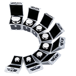 Peso di calibrazione di grado 10.000; Peso in acciaio inossidabile non magnetico di grado E2, disponibile nelle misure da 1g a 200g; - Product Image 4