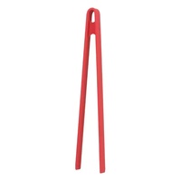 Pinces en plastique 11 pouces, ustensiles de cuisine, pinces de barbecue, pinces de cuisine pour steak frit, pain, silicone antiadhésif pour la cuisson