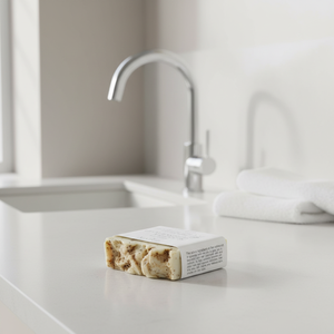 Nettoyant visage pour peaux grasses et mixtes PrivaOil 120g Savon à l'huile d'olive et au charbon actif pour l'acné Visage et corps - Product Image 1