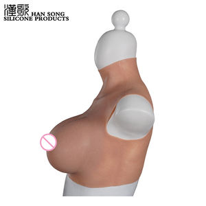 Forme de poitrine en Silicone G cup, seins transsexuels en <span class=keywords><strong>Latex</strong></span>, Drag Queen, faux seins, plaque de poitrine - Product Image 4