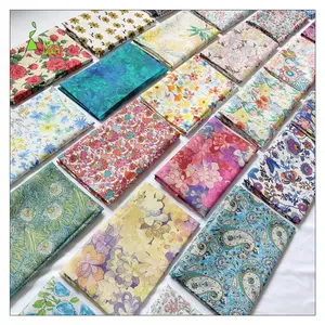 Top Selling 2023 Colorful New Tana Labirty Floral Printed Design Clothing Liberty Lawn Print Fabrics Lawn For Dress