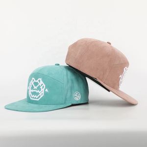 หมวกแก๊ปปีกแบน Gorras 7หนังกลับ OEM หมวกแก๊ปปรับได้สำหรับเล่นกอล์ฟ - Product Image 1