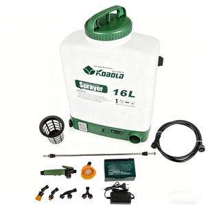 Pulvérisateur à dos électrique à batterie KOBOLD 16L 20L résistant aux produits chimiques, pour la désinfection, le jardinage, l'agriculture, l'élimination des mauvaises herbes et des moustiques - Product Image 2