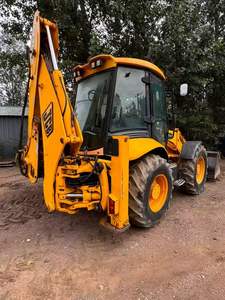 Chargeuse-pelleteuse JCB 4CX d'occasion chinoise à vendre, bon état, avec moteur, pompe et roues mobiles - Product Image 3