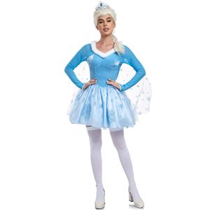 <span class=keywords><strong>Costume</strong></span> da palcoscenico per la festa <span class=keywords><strong>di</strong></span> compleanno della principessa del film <span class=keywords><strong>di</strong></span> Halloween <span class=keywords><strong>di</strong></span> carnevale bianco come la neve - Product Image 1