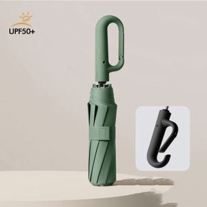 20 Ribs Travel Inverted With Ring Buckle Portable 49 Inch Large Strong <b>Windproof</b> <b>Umbrellas</b> Rain Sun Uv <b>Umbrella</b> Gift - Product Image 2