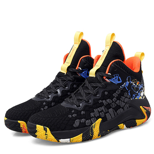 <span class=keywords><strong>2026</strong></span> 통기성 논슬립 내구성 야외 스포츠 신발 레트로 패션 도매 남성 농구화 고품질 - Product Image 4