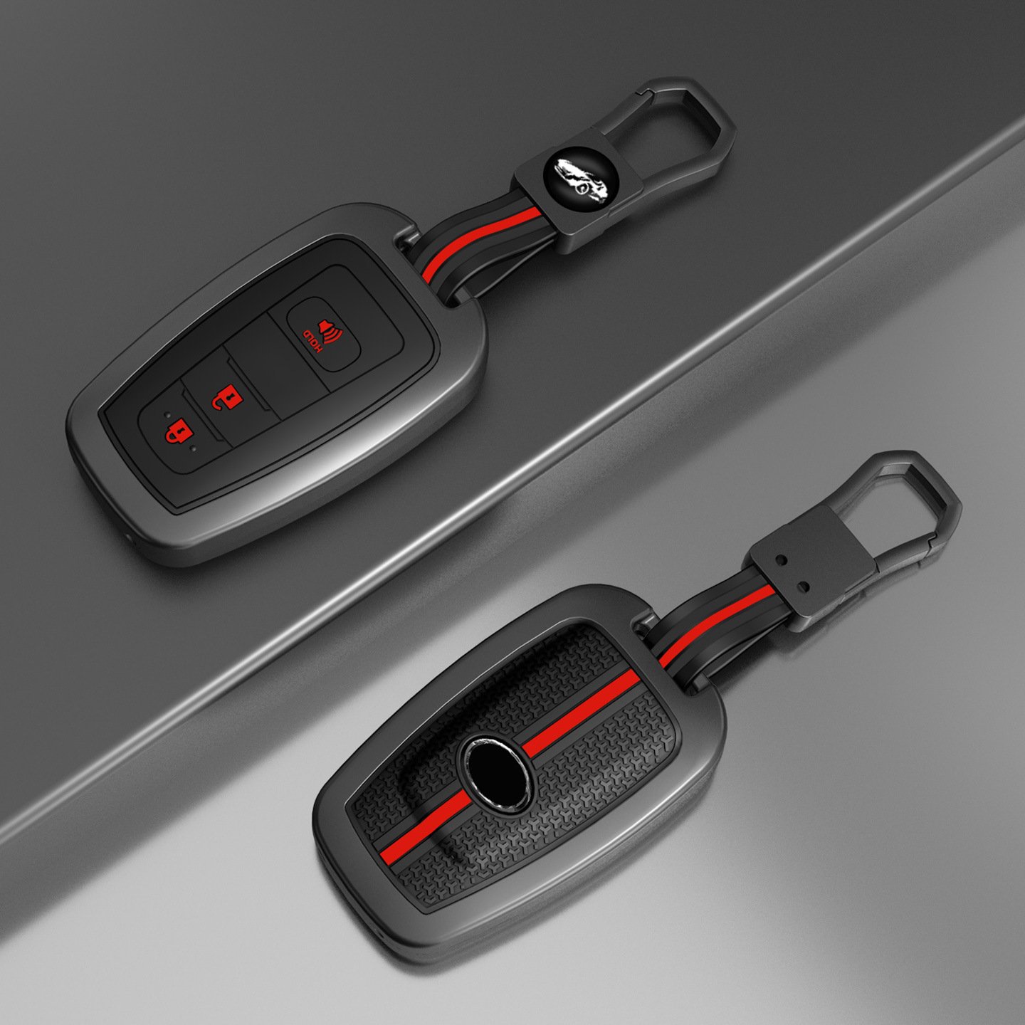 A2+1 red-rubber cord buckle