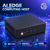 Komputer AI Edge Computing Suara dan Gambar dengan Bandwidth Memori 100GB/s, Penerapan AI Satu Klik untuk Desktop