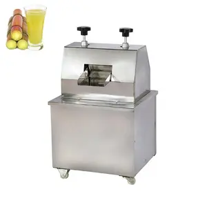 Electric 110V 220V Stainless Steel Sugarcane Squeezing Machine Mini Sugarcane Press Machine Sugar Cane