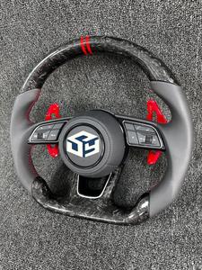 <span class=keywords><strong>Volante</strong></span> de Fibra de Carbono Forjado para Audi RS4 A4 B8.5 TT 8J A4 B6 4F S8 D4 S4 B8.B9 RS3 8V A6 C6 4F TT <span class=keywords><strong>MK1</strong></span> - Product Image 4