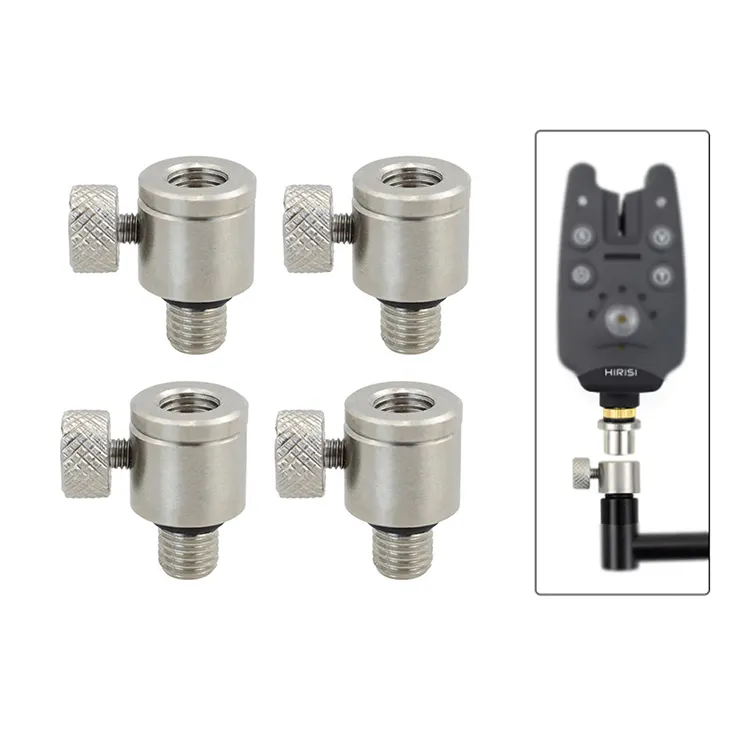 Hirisi Carp Fishing Quick Change Connector For Rod Pod Bank Sticks Buzzer Bars Stainless Steel