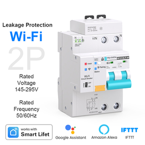 Tuya 2P 3P 4P WIFI Disyuntor RCBO MCB Smart Life <span class=keywords><strong>Timer</strong></span> Control remoto <span class=keywords><strong>Interruptor</strong></span> inalámbrico automático <span class=keywords><strong>Interruptor</strong></span> de cierre - Product Image 2