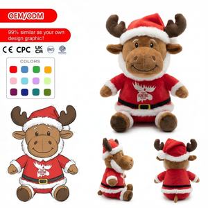 Peluche Personalizado de Muslo de <span class=keywords><strong>Pollo</strong></span> Frito con Estampado Dorado y Bordado, Muñeco de Peluche de Cumpleaños - Product Image 5