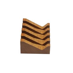 จานสบู่แบบระบายน้ำได้เอง, จานสบู่ทำจากไม้สักข้ามพรมแดนกันน้ำ - Product Image 4