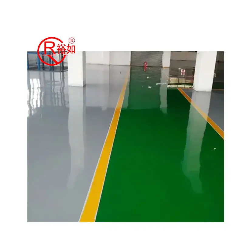 Yu Ru Kualitas Tinggi Garasi Beton Ruang Bawah Tanah UV Resin Epoxy Lapisan Atas Lapisan Lantai Resin Epoksi