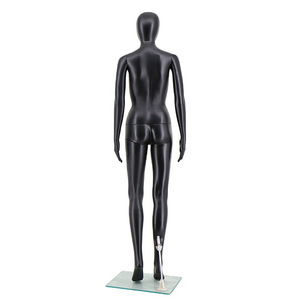 Faceless Abstract Black <strong>Plastic</strong> <strong>Female</strong> Model Full Body Plus-Size Women's African <strong>Dummy</strong> Display Stand Factory Outlet Clothing - Product Image 5