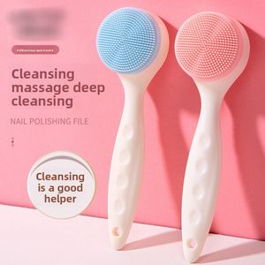 Cepillo de Limpieza Facial de Silicona, Manual, para Lavado de Manos, Masaje Facial y Limpieza Facial - Product Image 5
