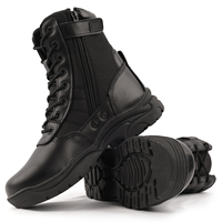 Bottes de randonnée tactiques unisexes de haute qualité, avec coutures apparentes, tige en microfibre, semelle intermédiaire en caoutchouc, semelle extérieure imperméable, toutes saisons