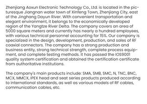 Conector Coaxial SMA-KFB3 en Oferta, Conector Hembra SMA de Latón Chapado en Oro para Cable RG402 - Product Image 6