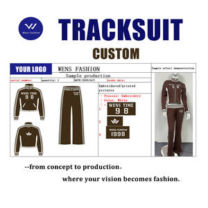 Ensemble de survêtement en <span class=keywords><strong>velours</strong></span> côtelé pour femmes, personnalisé par le fabricant, sexy, court, 2 pièces, sweat-shirt à fermeture éclair et <span class=keywords><strong>pantalon</strong></span> de jogging, ensemble de survêtement pour femmes - Product Image 4