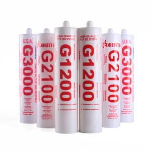 Silicone di alluminio e vetro sigillante rtv Silicone sigillante cartuccia 300ml