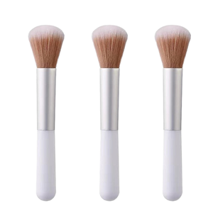 Ensemble professionnel de pinceaux de maquillage pour le visage et le blush avec manche en plastique - Product Image 1