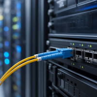 Cordon de raccordement en fibre optique monomode duplex 10G de qualité télécom 2M LC-SC 9/125 2,0 mm