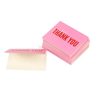 Custom Create Colorful Gold Foil Paper Thank You <b>Cards</b> With Logo Thank You Business <b>Card</b> Printing - Product Image 5