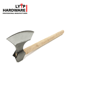 Hacha Táctica de Supervivencia para Campismo y Actividades al Aire Libre, con Mango de Madera - Product Image 3