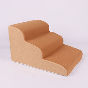 Escaleras Desmontables de Espuma para Perros Pequeños de Alta Calidad con MOQ Bajo, 3 Escalones Ajustables, Rampa para Camas - Product Image 1