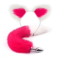 SM Adult Sex Toys Fox Tail Butt Plug pour Couple Cosplay Role-Play Sex Game