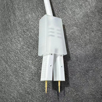 Haute précision en plastique 220V pont redresseur deux fils étanche LED bande lumière accessoires 2Pin prise éclairage accessoires