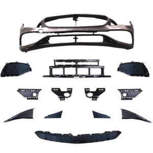 HAILED Kit de carrosserie de pare-chocs avant/arrière chromé de calandre de <span class=keywords><strong>prix</strong></span> usine pour <span class=keywords><strong>mercedes</strong></span>-benz classe <span class=keywords><strong>CLA</strong></span> W117 CLA45 1178802301 - Product Image 1