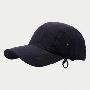 Gorras de Béisbol de 7 Paneles de Secado Rápido de Alta Calidad al por Mayor, Gorras Deportivas para Correr, Gorra de Béisbol Personalizada con Rayas - Product Image 4