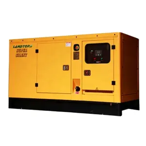 LANDTOP Portatile 10KW 15KW 20KW 25KW 30KW 35KW 50KW 120KW Diesel Generatore di Energia Insonorizzato Prezzo di Fabbrica